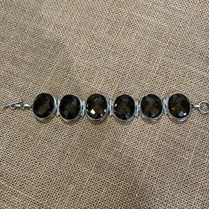 Brown quartz bracelet